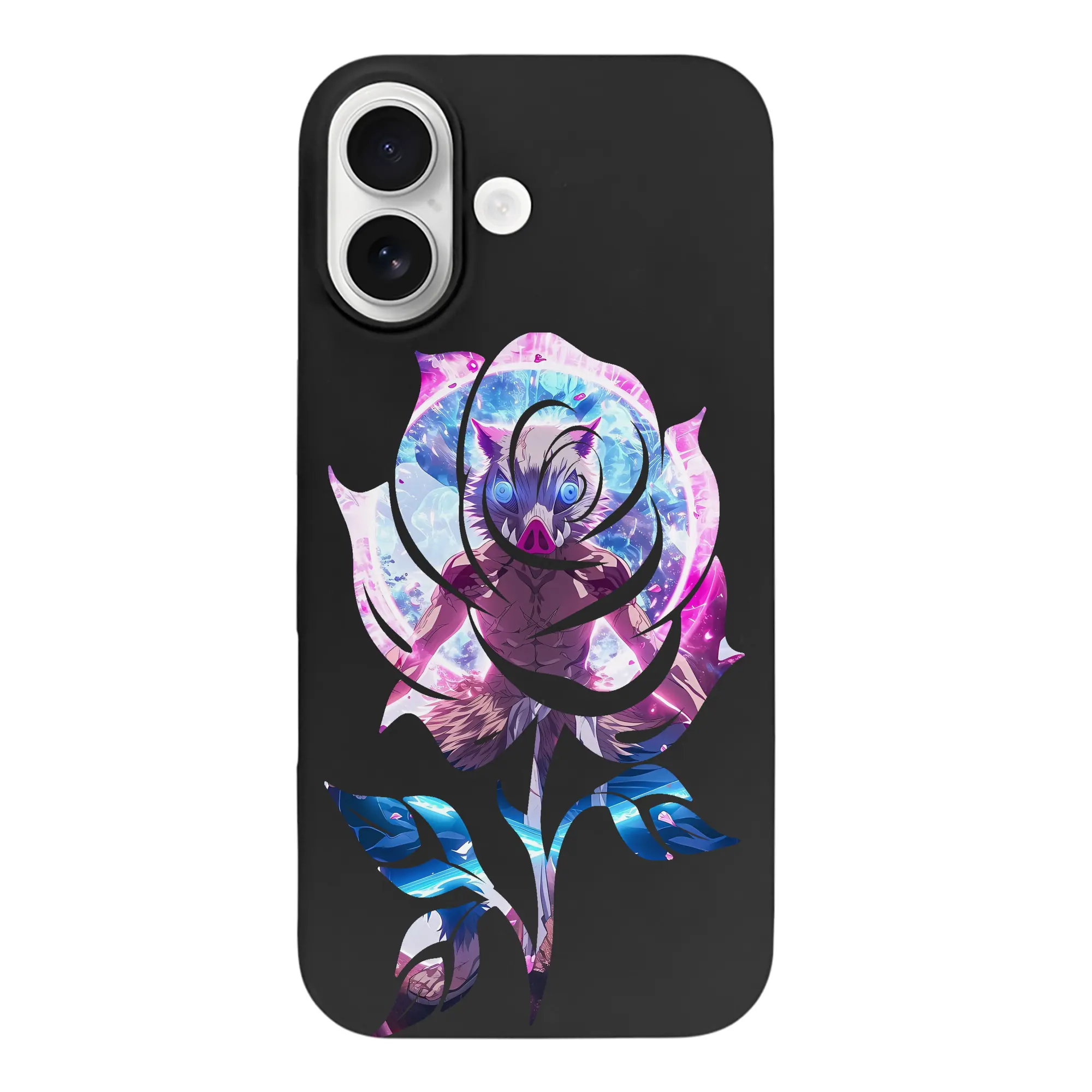 鬼滅の刃 グッズ,嘴平 伊之助 - iPhone 17 シリーズ シリコンケース 薄型 耐衝撃 指紋防止 ソフトタッチカバー 精密フィット 傷防止 保護ケース iPhone 17/17 Air/17 Pro/17 Pro Max 対応